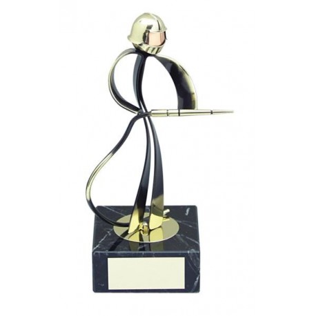 ESCULTURA DE BOMBERO PARA TROFEO O REGALO