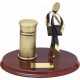 ESCULTURA DE CARTERO PARA TROFEO O REGALO