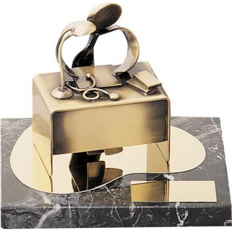 ESCULTURA DE MÉDICOS PARA TROFEO O REGALO