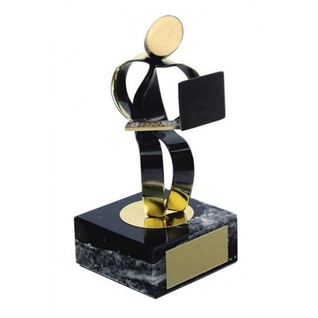 ESCULTURA INFORMÁTICO PARA TROFEO O REGALO