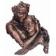 ESCULTURA FIGURA PAREJA ANCIANOS. GRABACIÓN GRATIS.