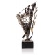 ESCULTURA TROFEO DE GOLF DE ALPACA. 3 TAM.