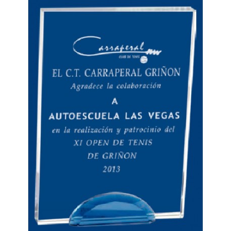 CRISTAL GRABABLE CON ESTUCHE. 3 TAMAÑOS.