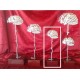 BIZNAGA DE MÁLAGA ALPACA BAÑO DE PLATA 24 CM