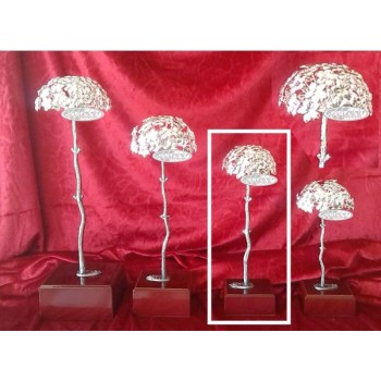 BIZNAGA DE MÁLAGA ALPACA BAÑO DE PLATA 24 CM