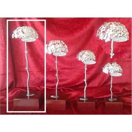 BIZNAGA DE MÁLAGA ALPACA BAÑO DE PLATA 32 CM