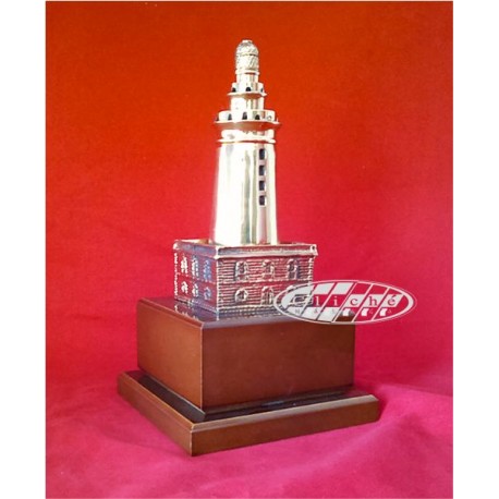 LA FAROLA DE MÁLAGA DE BRONCE 27 CM.