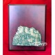 MEDIA MONTAÑA DE MÁLAGA S/ MADERA 26x21 CM.