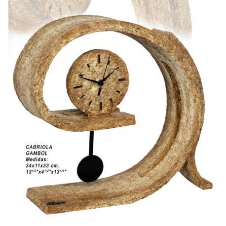 ESCULTURA RELOJ DE DISEÑO. GRABACIÓN GRATIS.