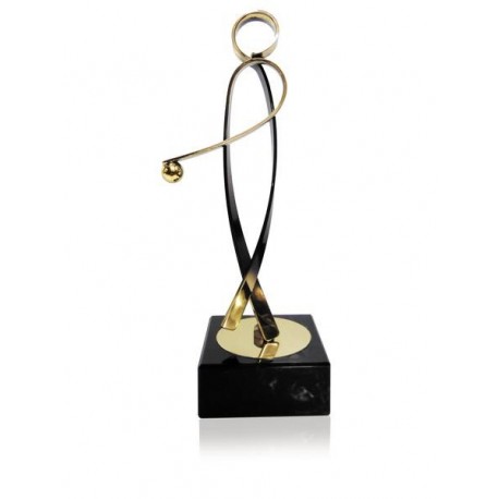 TROFEO DE PETANCA DE LATÓN. 3 TAMAÑOS