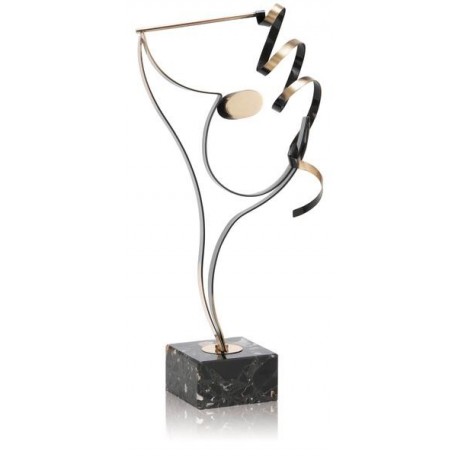 TROFEO DE GIMNASIA DE LATÓN. 3 TAMAÑOS