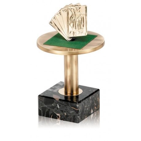 TROFEO DE CARTAS DE LATÓN. 3 TAMAÑOS