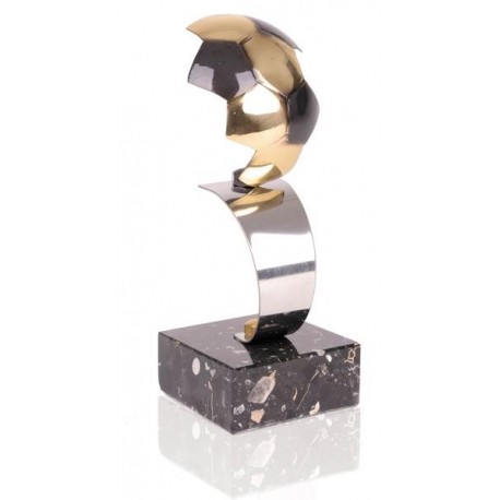 TROFEO DE FÚTBOL DE LATÓN. 3 TAMAÑOS