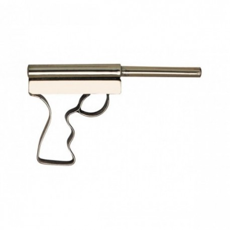 ALEGORÍA DE TIRO PISTOLA DE LATÓN