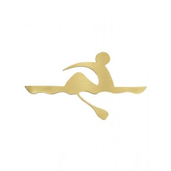 ALEGORÍA DE REMO DE LATÓN