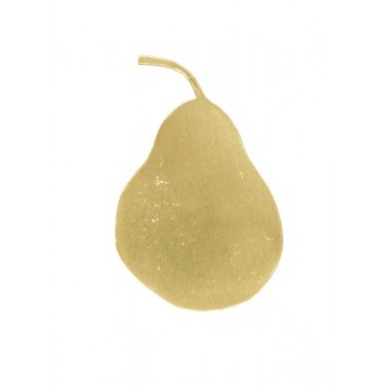 ALEGORÍA DE FRUTAS PERAS DE LATÓN