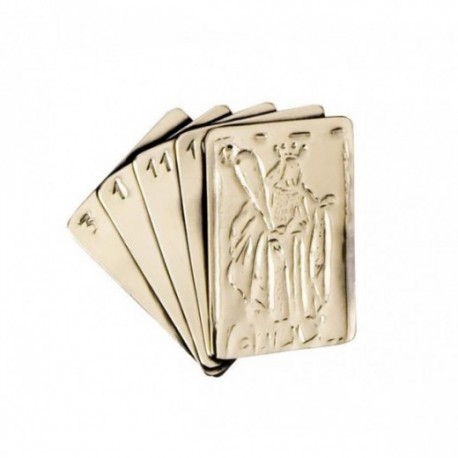ALEGORÍA DE CARTAS DE LATÓN