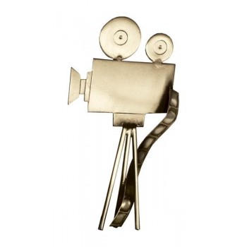 ALEGORÍA DE CÁMARA Y VIDEO DE LATÓN