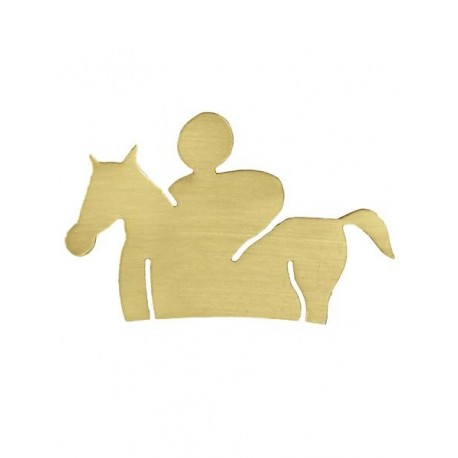 ALEGORÍA DE CABALLOS E HÍPICA DE LATÓN