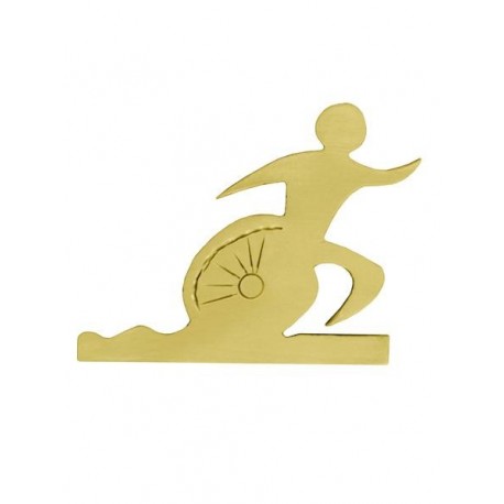 ALEGORÍA DE ATLETISMO TRIATLÓN DE LATÓN