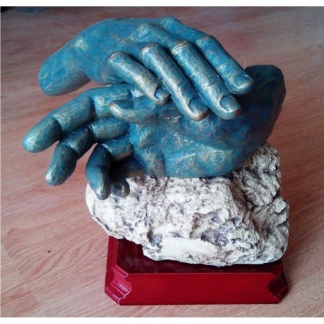 ESCULTURA MANOS. GRABACIÓN GRATIS.
