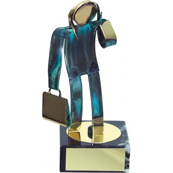 TROFEO ESCULTURA DE EJECUTIVA. 4 TAMAÑOS