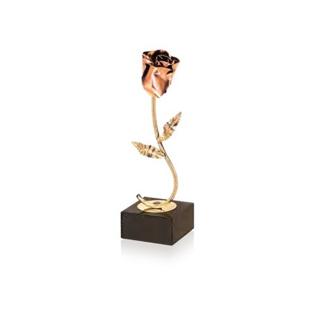 TROFEO ROSA ANIVERSARIO DE LATÓN. 3 TAMAÑOS