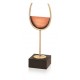 TROFEO DE DISEÑO VITICULTURA DE LATÓN. 2 TAMAÑOS